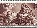 Spain 1961 Refugee 5 Ptas Marron Edifil 1327